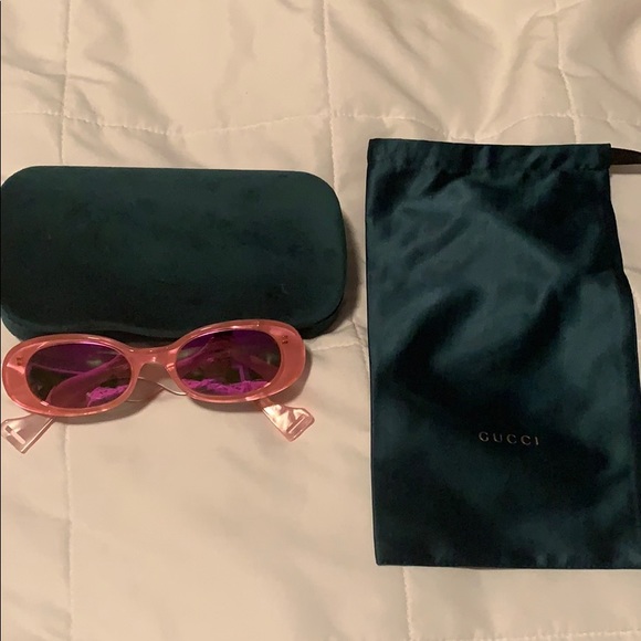 Gucci Accessories - Pink Gucci Sunglasses
